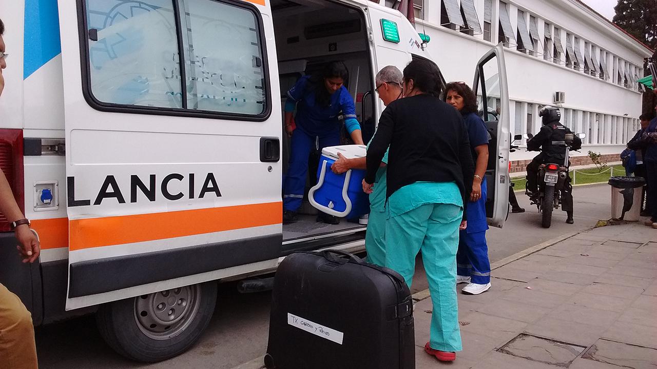 Hicieron una ablación múltiple de órganos en el Hospital San Bernardo - La Gaceta de Salta