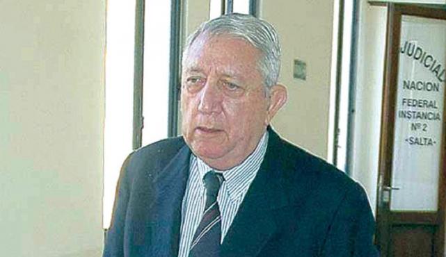 CONDENADO. Carlos Alberto Mulhall, fue una de las máximas autoridades durante la última dictadura militar en Salta. FOTO NUEVODIARIODESALTA.COM