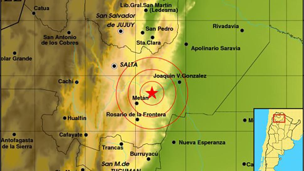 Salta volvió a temblar esta mañana LA GACETA Salta