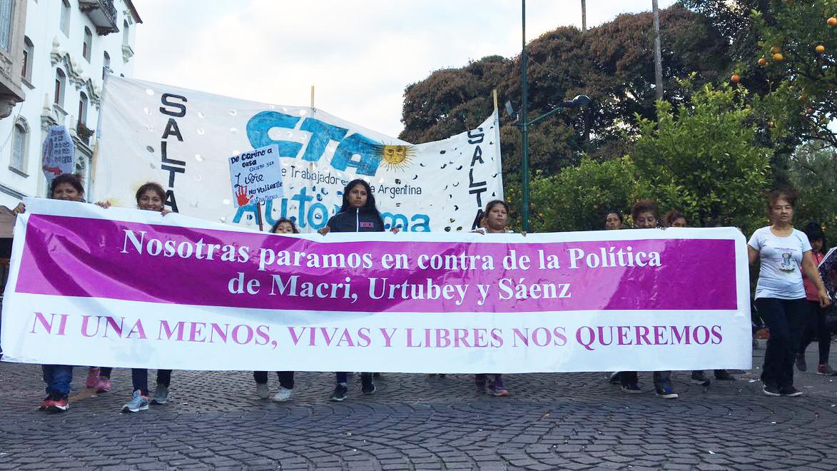 Salta Volvieron A Marchar Contra Los Femicidios La Gaceta Salta 