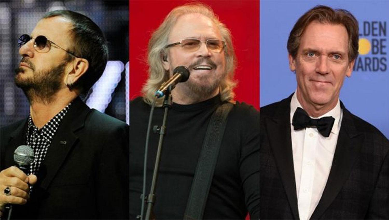 Ringo Starr, Barry Gibb Y Hugh Laurie Fueron Nombrados Caballeros Del ...