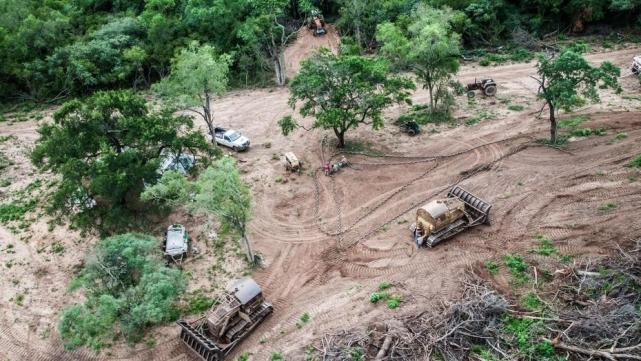 Desmontes en Salta. Foto tomada de clarin.com