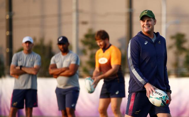IDENTIDAD. Rassie Erasmus levantó a un Sudáfrica devastado y lo llevó a la final. fotos reuters
